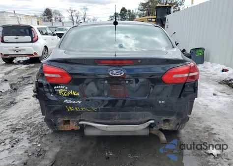 2016 Ford Focus Se из США, поврежденный, VIN 1FADP3F21GL218812